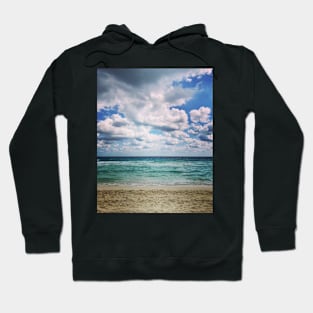 Beach, Ocean and Sky in Cancun Hoodie